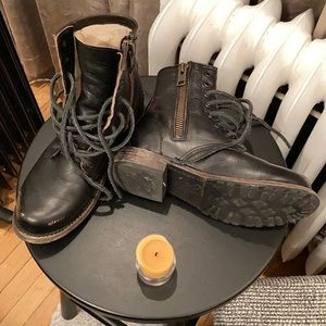 Freebird combat boots